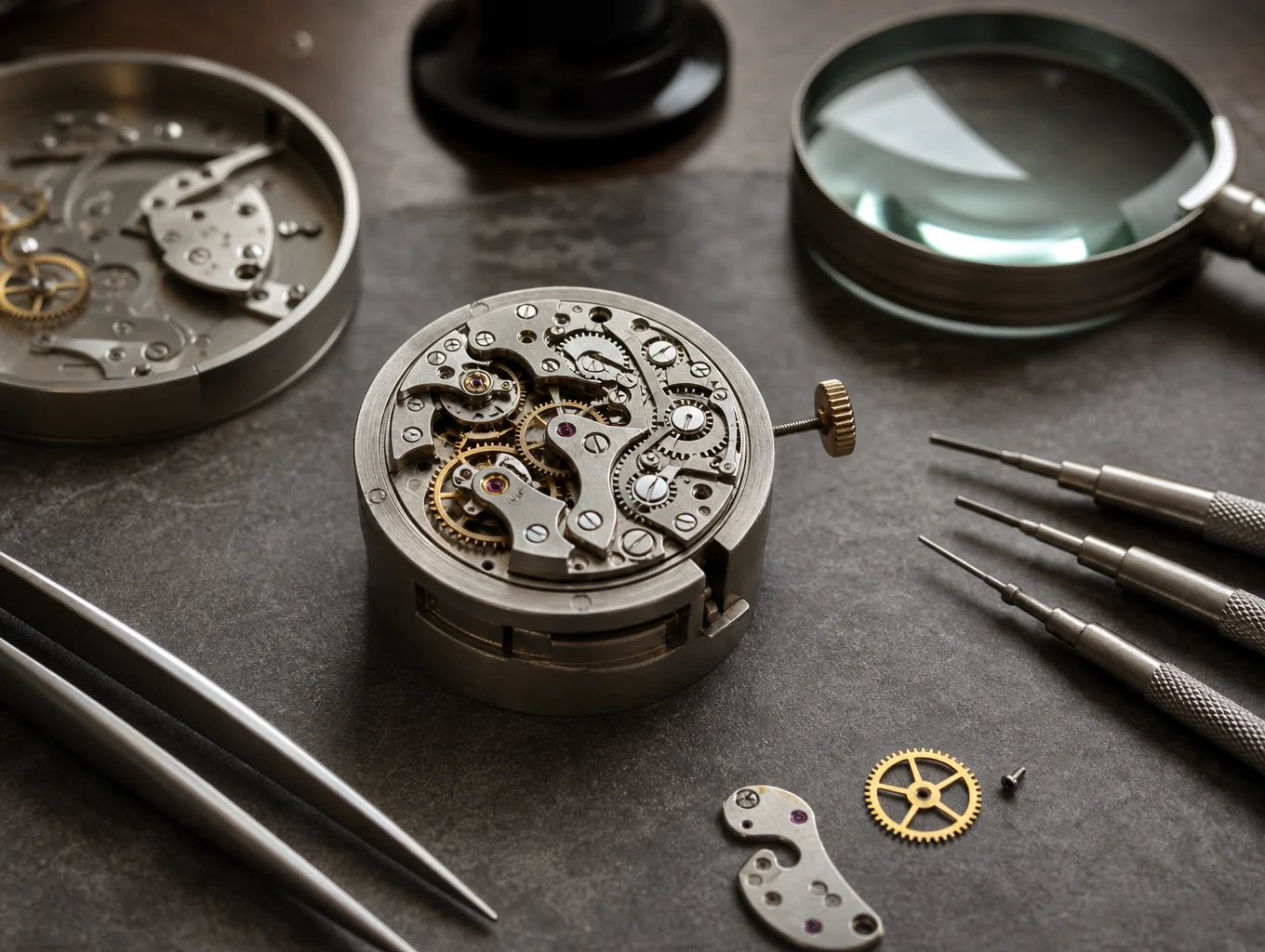 High-precision watchmaker optical instruments and calibration tools